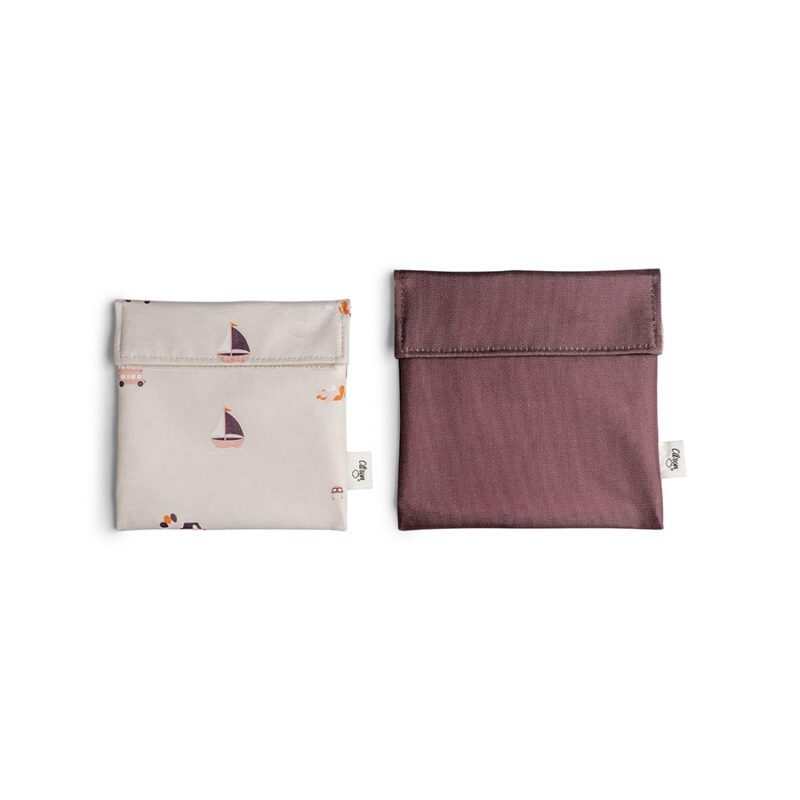 Reusable Sandwich Bags Set of 2 Vehicles By Citron