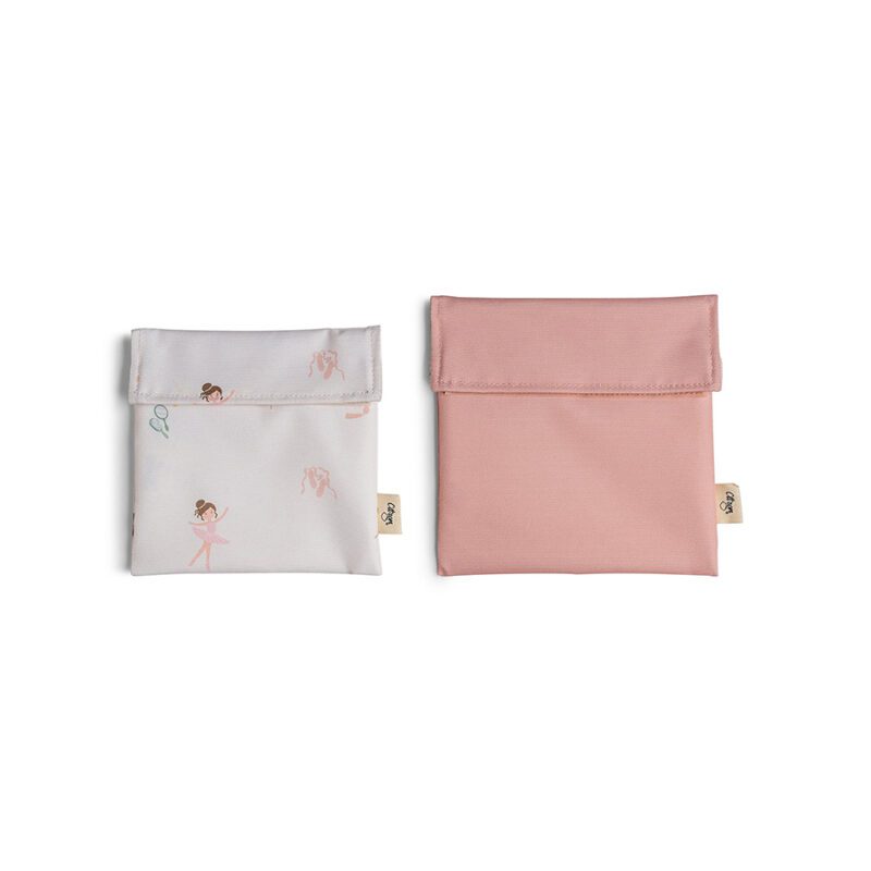 Reusable Sandwich Bags Set of 2 Ballerina By Citron