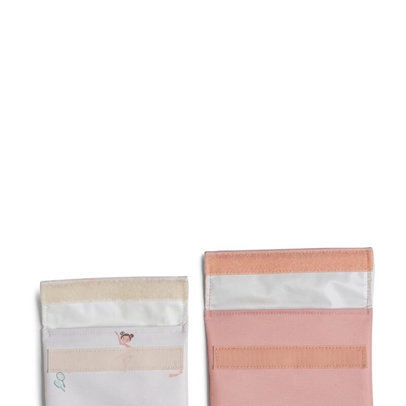 Reusable Sandwich Bags Set of 2 Ballerina By Citron - Image 4
