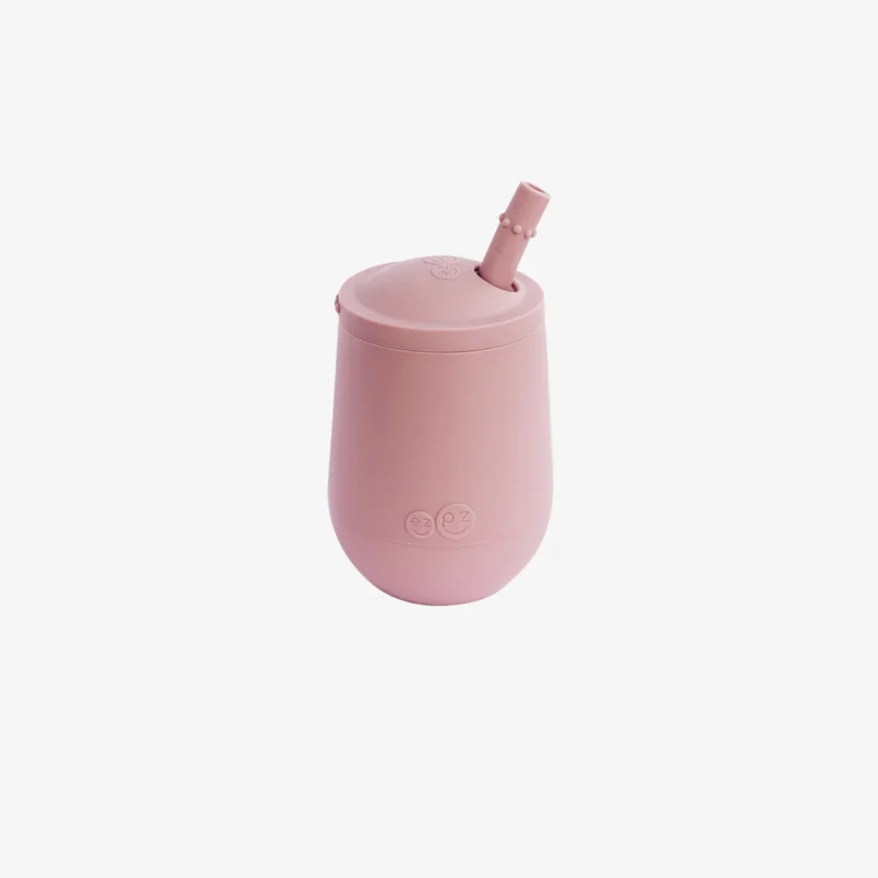 Mini Cup & Straw Training System Pink By Ezpz - Image 2