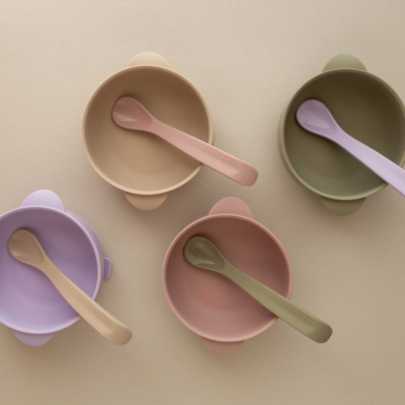 Silicone Bowl With Lid Nino Sand BY Nok Nok - Image 3