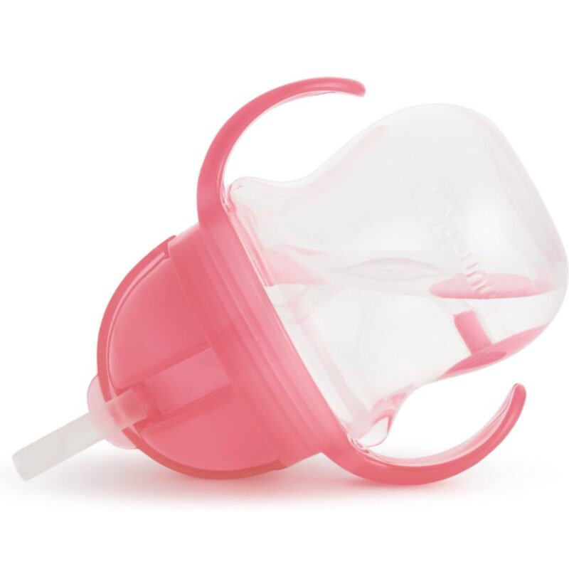 Munchkin Tip & Sip Straw Cup 6m+207ml Pink - Image 3