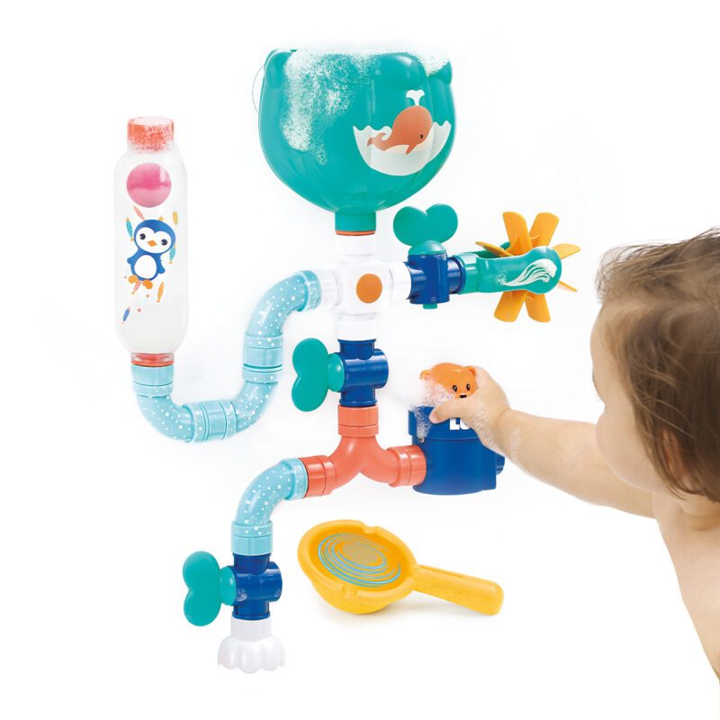 Bath Toy Water Path "Whale" By Ludi - Image 3