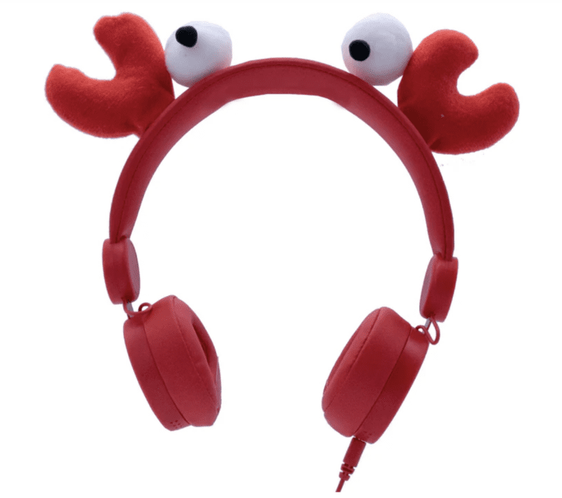 KIDYEARS Children's Headphone Set Crab By Kidywolf