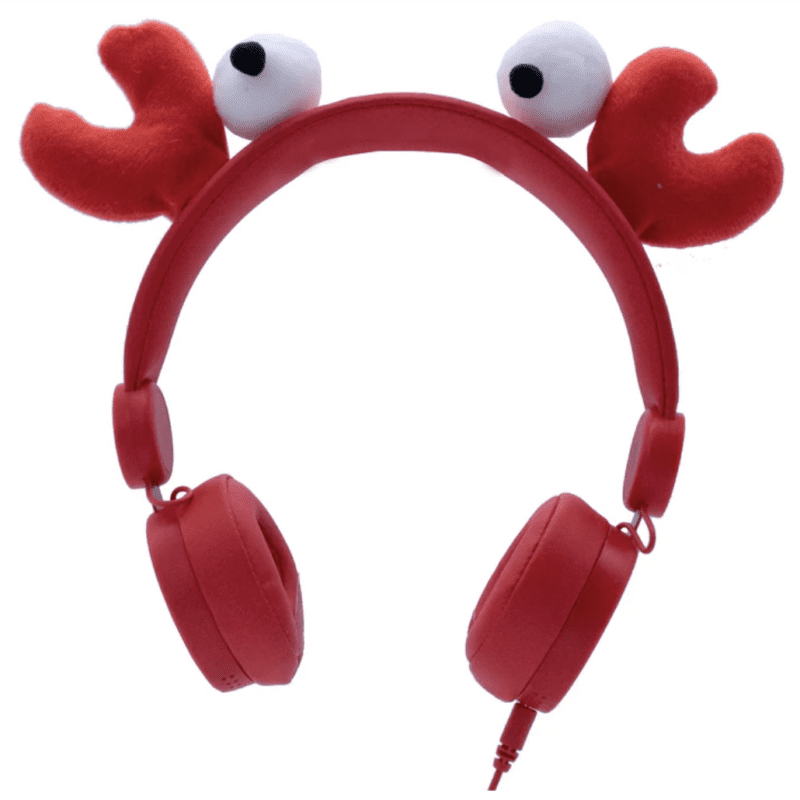 KIDYEARS Children's Headphone Set Crab By Kidywolf