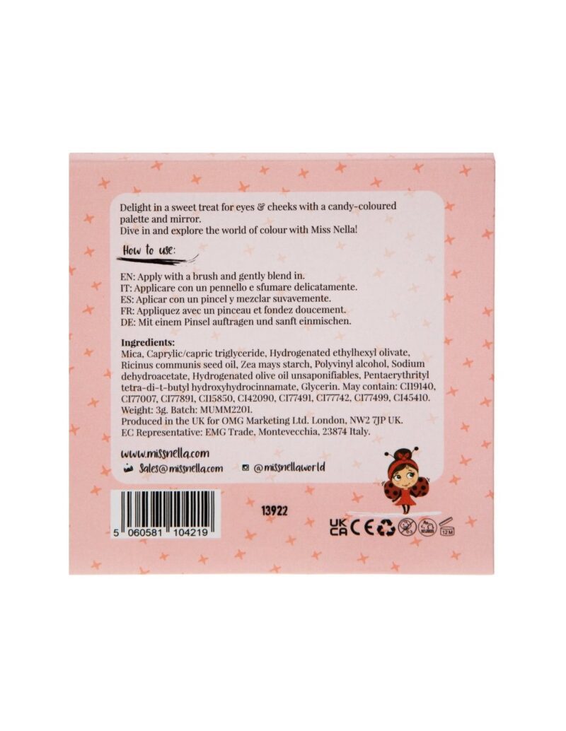 Eye And Cheek Palette Macaron Magic Miss Nella - Image 4