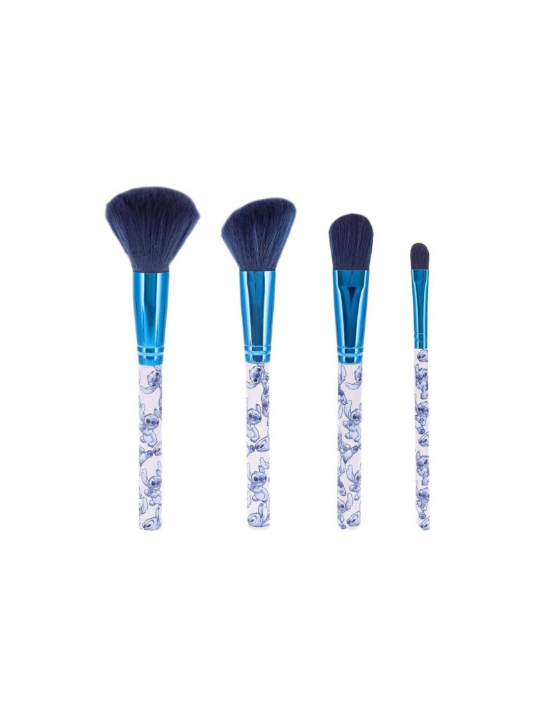 Stitch Denim Cosmetic Brush Set By Disney - Image 2