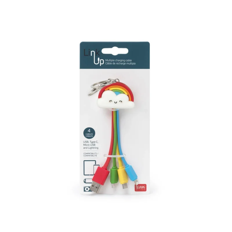 Multiple Charging Cable - Link Up By Legami - Image 4