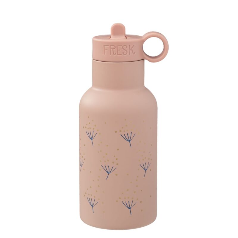Stainless Steel Thermos 350ml With Dandelion Double Cap By Fresk