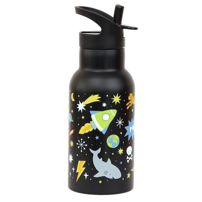 Double Wall Stainless Steel Thermos 350ml Galaxy By Little Lovely Company