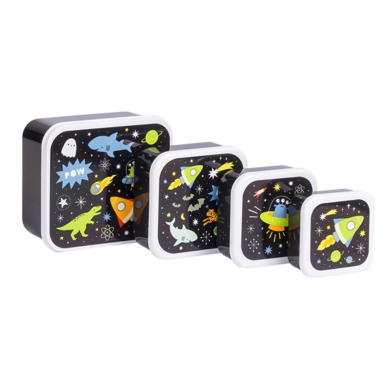 Lunch & Snack Box - Galaxy By Little Lovely Company