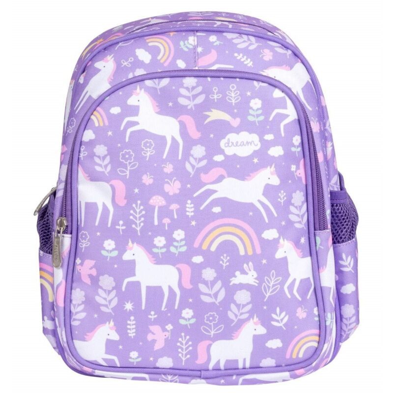 Unicorn Dreams Kindergarten Backpack By Little Lovely Company