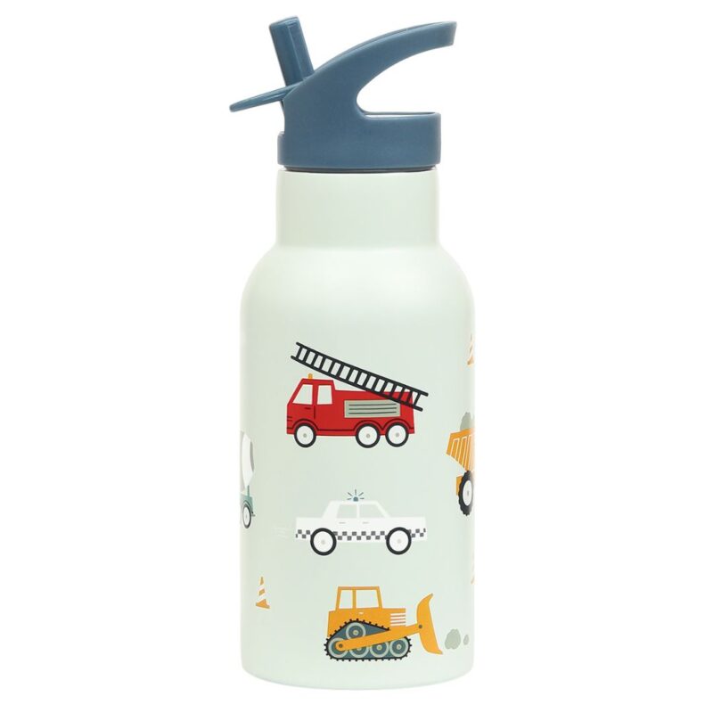 Double Wall Stainless Steel Thermos 350ml - Vehicles By Little Lovely Company