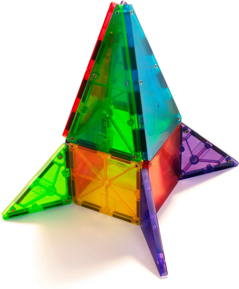Magnetic Game Clear Colors 32pcs By Magna Tiles - Image 3