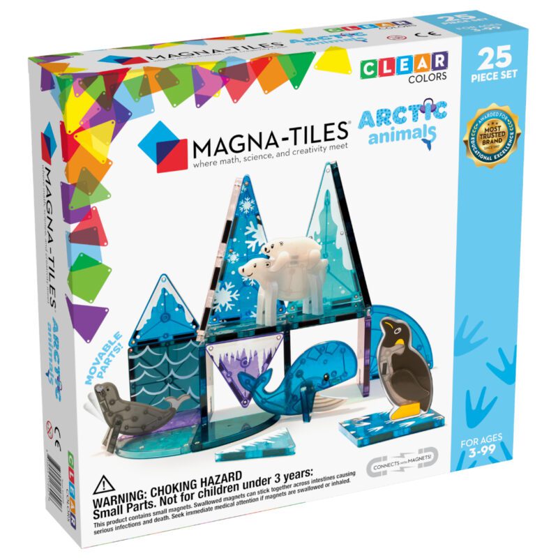 Magnetic Game Artic Animals 25pcs By Magna Tiles