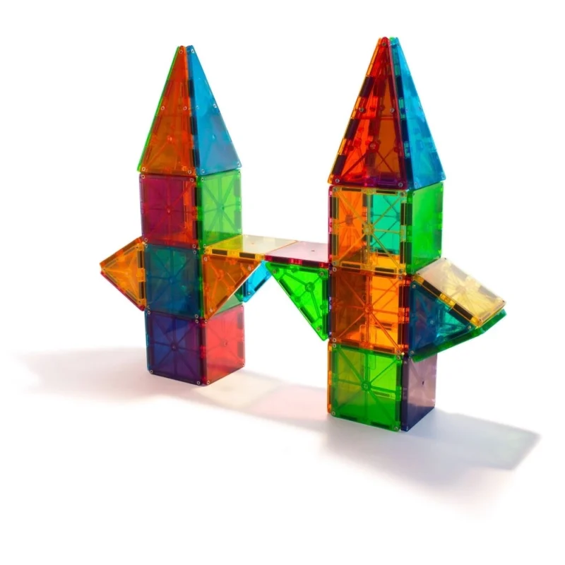 Magnetic Game Clear Colors 100pcs By Magna Tiles - Image 6