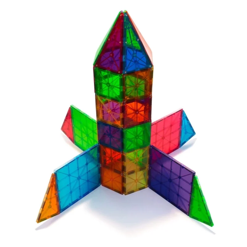 Magnetic Game Clear Colors 100pcs By Magna Tiles - Image 4