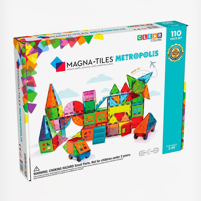 Magnetic Game Metropolis 110pcs By Magna Tiles