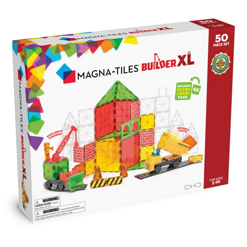 Magnetic Game Builder XL 50pcs By Magna Tiles