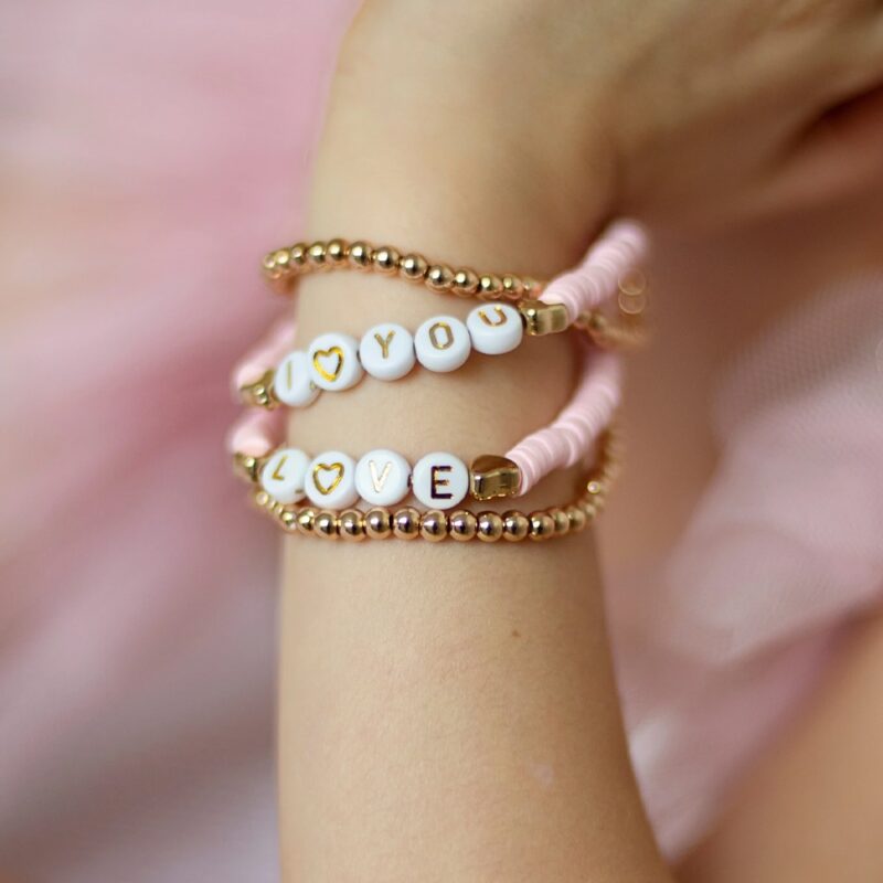 Great Pretenders "Pink Love" bracelets