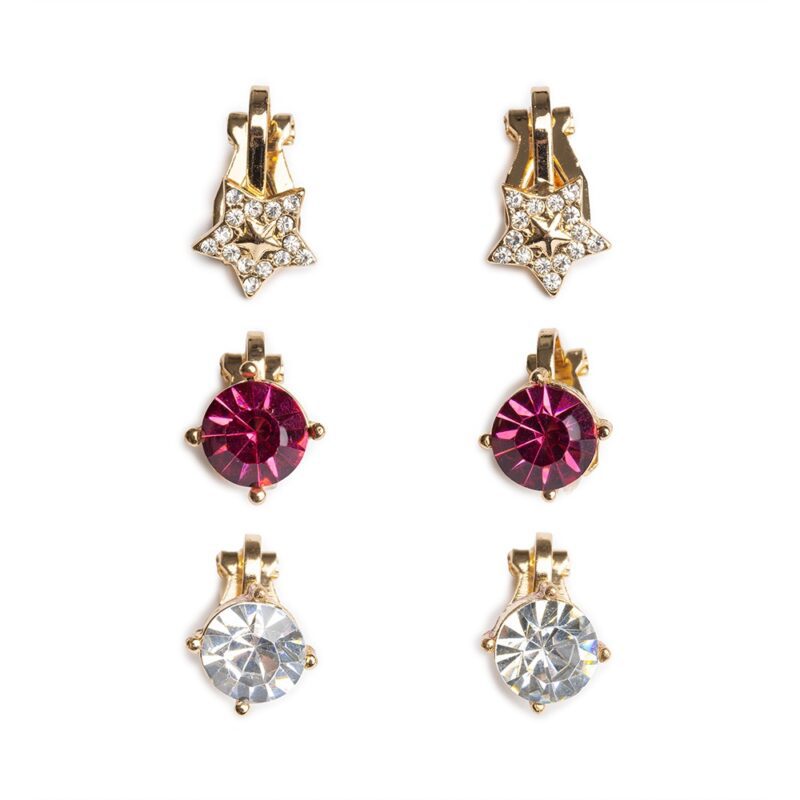 Great Pretenders Christmas Clip On Earrings Set
