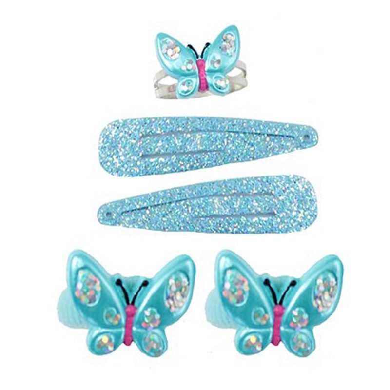 Great Pretenders Butterfly Hair Clip And Scrunchie 3 Colors - Image 3