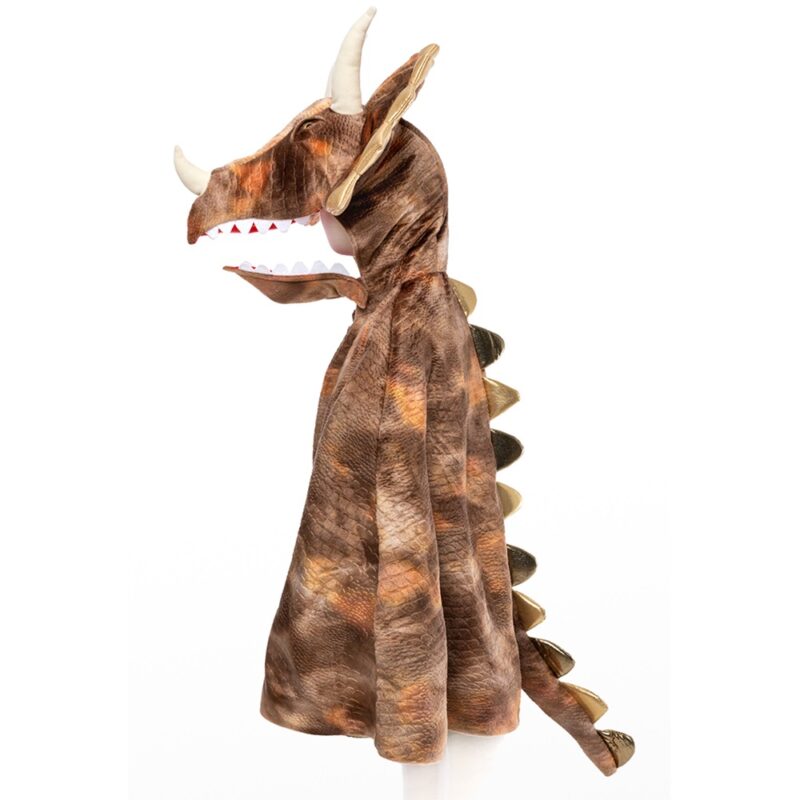 Great Pretenders Triceratops Dinosaur Cape with Gloves 6-8 Years - Image 4