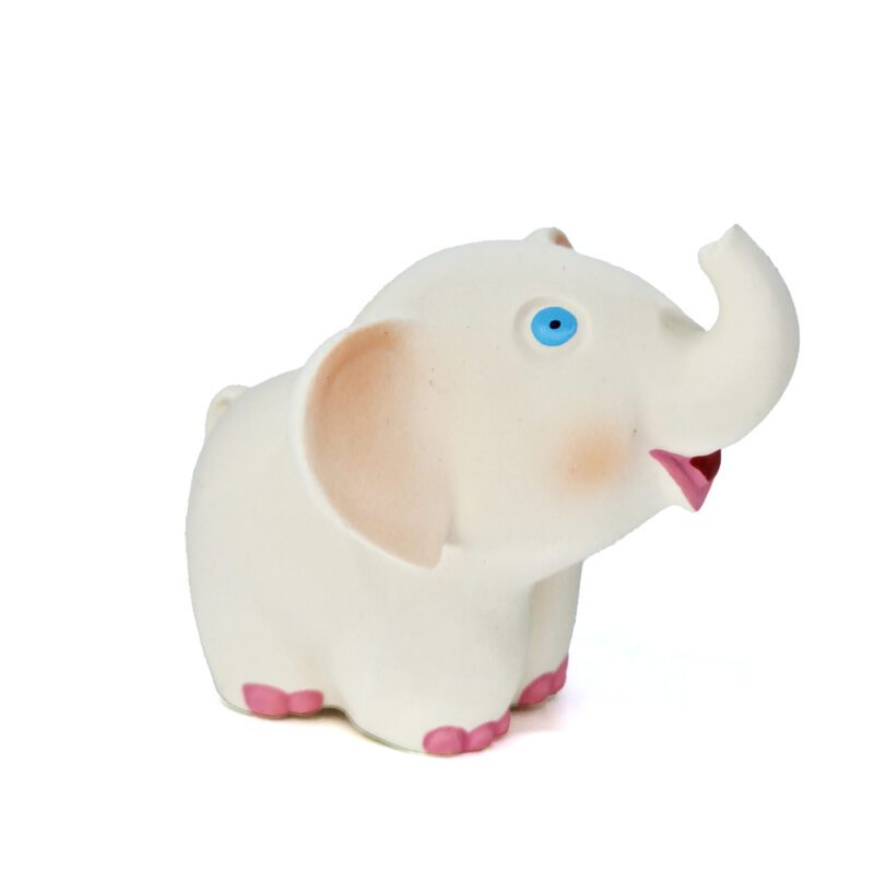 Lanco natural Rubber Teether-Bath Toy "Little Elephant" - Image 2