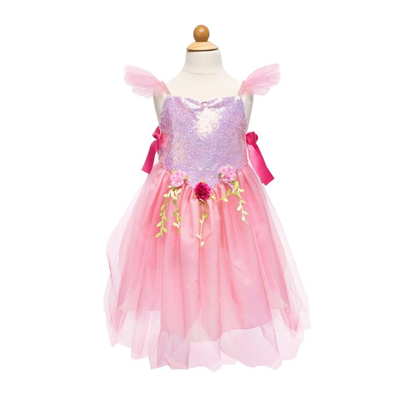 Great Pretenders Children's Costume Pink Fairy Of The Forest, 4-6 years