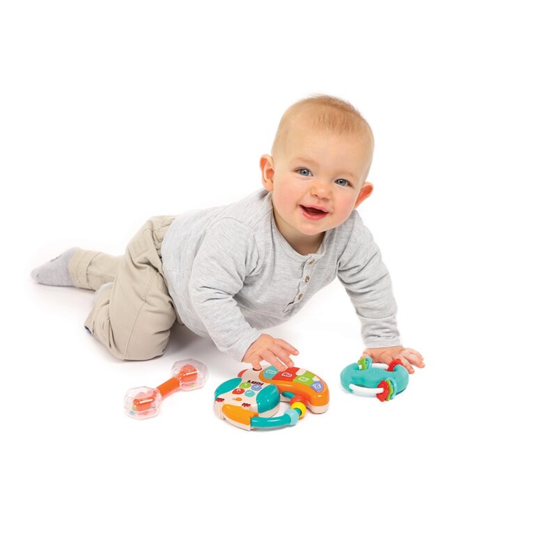 Ludi Set Of Baby Musical Toys (piano, tambourine, maraca) - Image 5