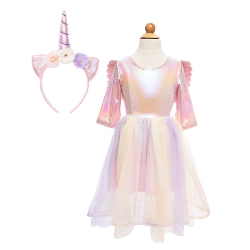 Great Pretenders Children's Unicorn Costume With Headband and Wings 4-6 Years