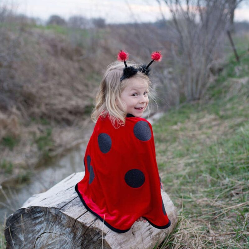Great Pretenders Children's Cape With Ladybug Hairband 18-36 months - Image 4