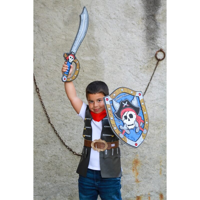 Great Pretenders "Pirate" shield made of soft EVA foam material - Image 2