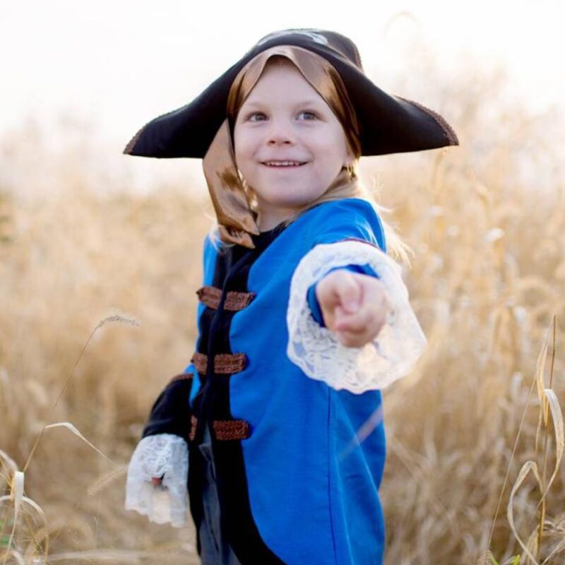 Great Pretenders Pirate Suit with Hat 4-6 Years - Image 2