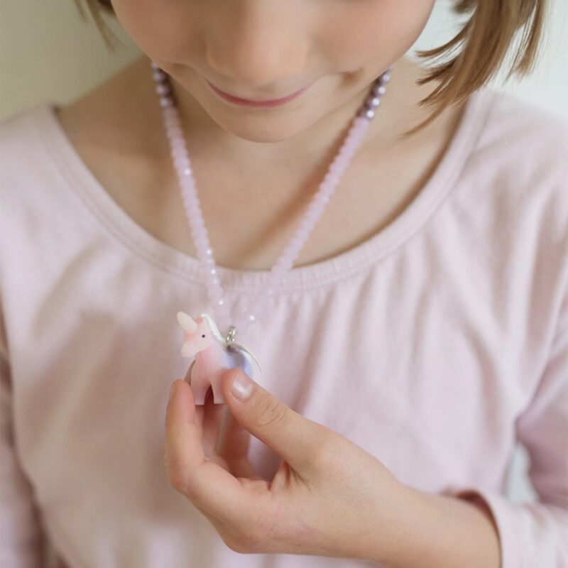 Great Pretenders Necklace Pink Unicorn - Image 2