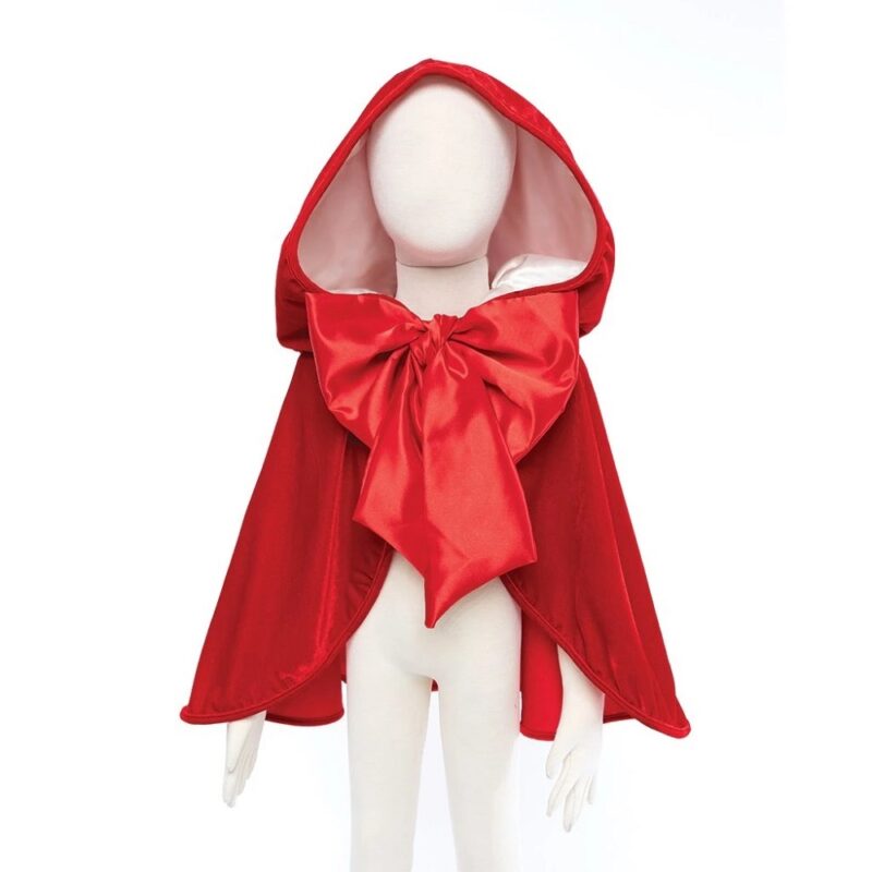 Great Pretenders Velvet Cape Little Red Riding Hood 3-6 Years