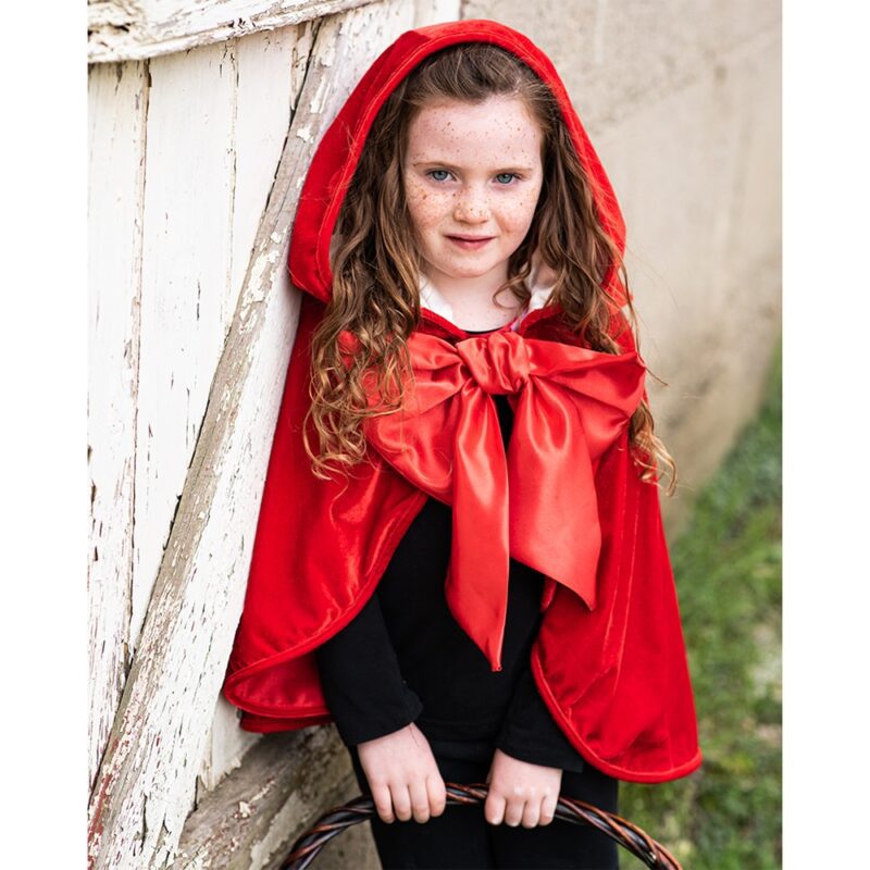 Great Pretenders Velvet Cape Little Red Riding Hood 3-6 Years - Image 2