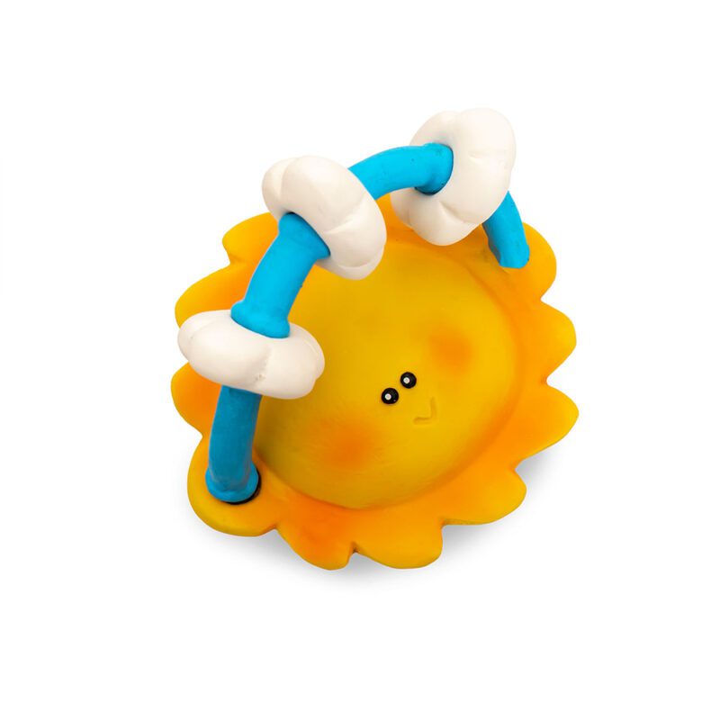 Lanco Natural Rubber Teething Chew "Sun" - Image 2
