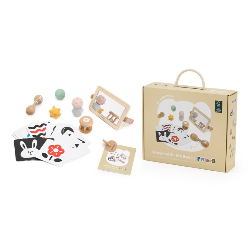 Viga Set Of Wooden Sensory Toys 0-6 months