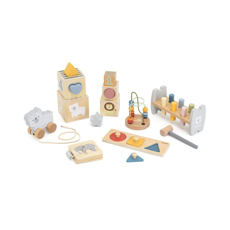 Viga Set Of Wooden Toys For Developing Skills And Movement 12-18 months - Image 2