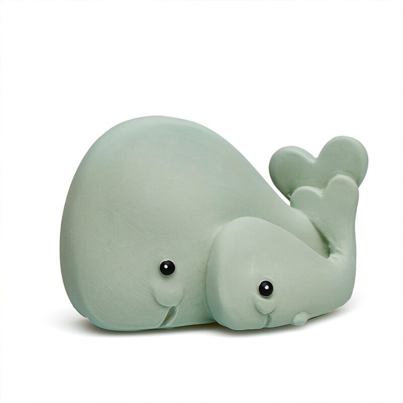 Lanco Natural Rubber Teether-Bath Toy "Whale"