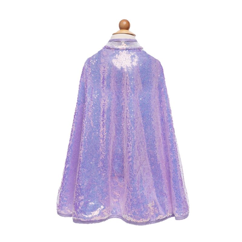 Great Pretenders Sequin Cape Purple 6-8 years