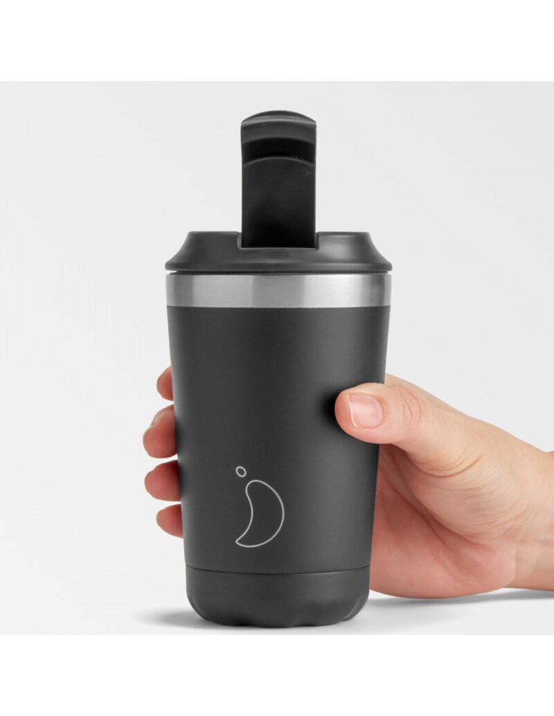 Original Coffee Cup Black 340ML By Chilly's - Image 2