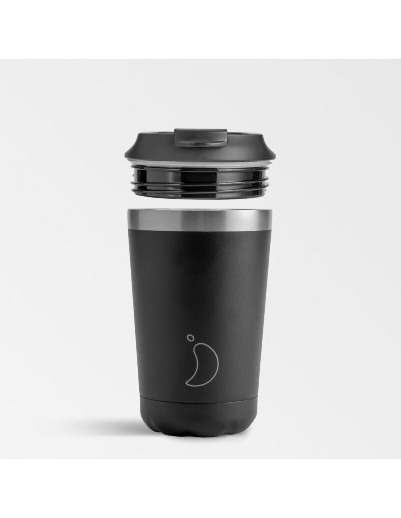 Original Coffee Cup Black 340ML By Chilly's - Image 3