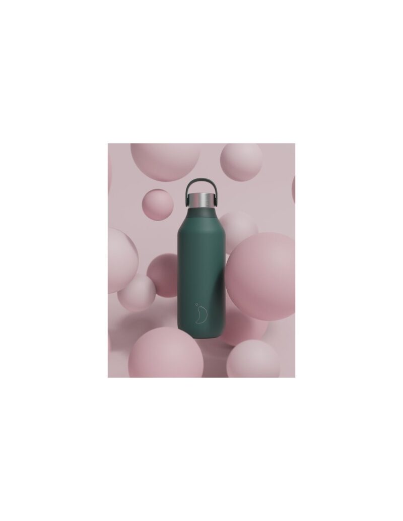 Series 2 Bottle 500ML Pine Green By Chilly's - Image 3