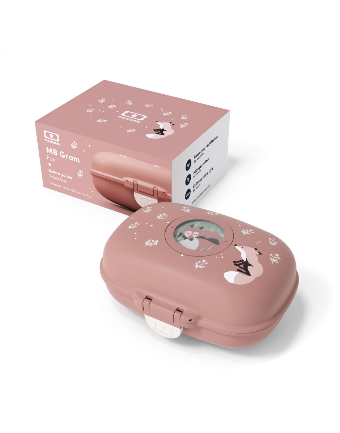 Snack Box Fox By Monbento 600ml - Image 2