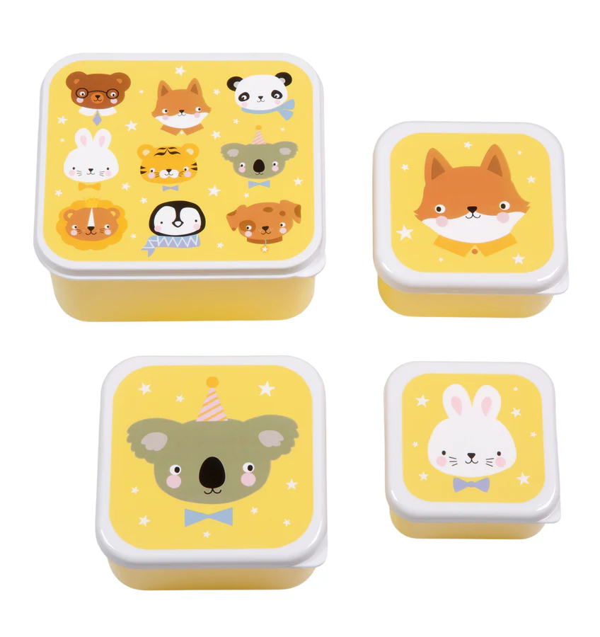 Snack Box Set Animal Friends By A Little Lovely Company - Image 2