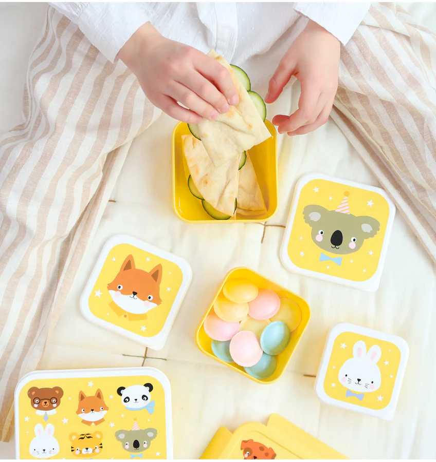 Snack Box Set Animal Friends By A Little Lovely Company - Image 3
