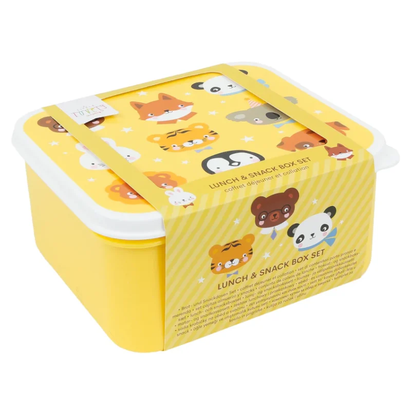 Snack Box Set Animal Friends By A Little Lovely Company