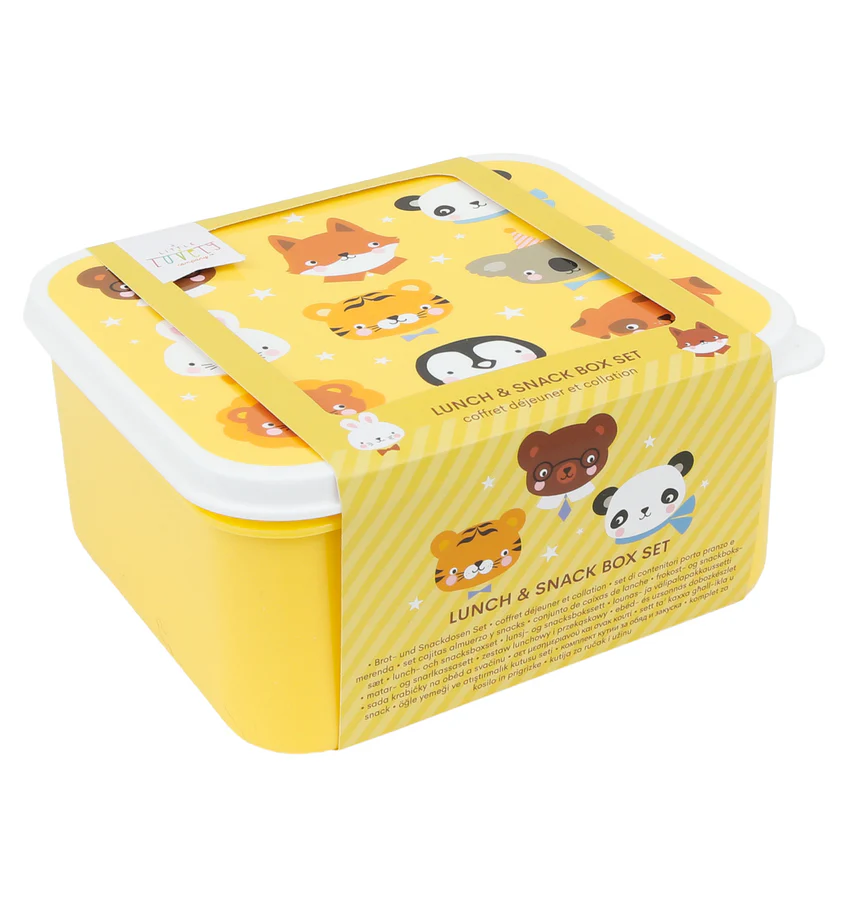 Snack Box Set Animal Friends By A Little Lovely Company